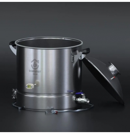 Самогонный аппарат DOMSPIRT 2 (ДОМСПИРТ 2) с медными тарелками, 37 литров 