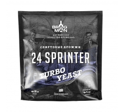 Спиртовые дрожжи Bragman 24 Sprinter, 205 гр.