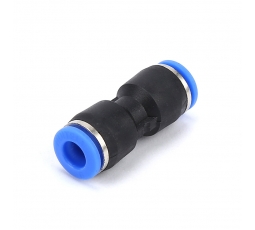Фитинг прямой, быстросъёмный, под шланг 10 мм.