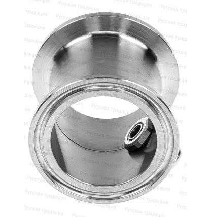 Мини-царга 1.5 дюйма с ниппелем под термометр