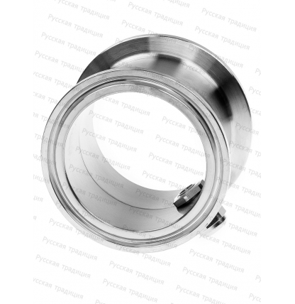 Мини-царга 2 дюйма с ниппелем под термометр