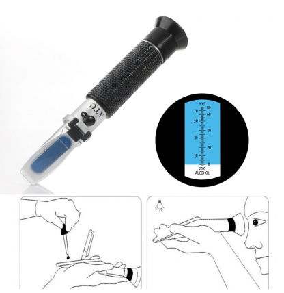 Рефрактометр 0-80%