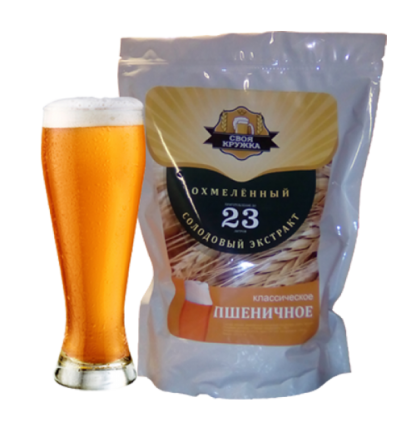 Солодовый экстракт «Своя кружка» Пшеничное классическое, 2,1 кг