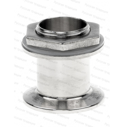 Врезка в куб под кламп 1.5 дюйма