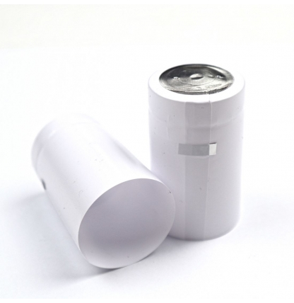 Термоусадочный колпачок (белый) 30*50 мм., 10 шт.