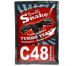 Турбо дрожжи Double Snake C48, 130 гр.