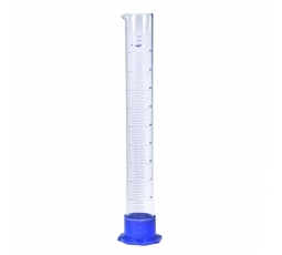 Стеклянный мерный цилиндр, 100 мл.