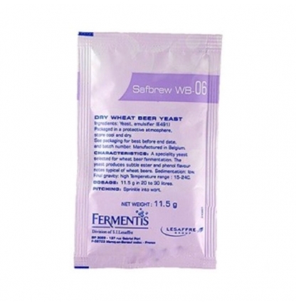 Дрожжи пивные Safale WB-06 11,5 гр.