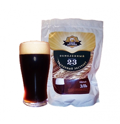 Солодовый экстракт «Своя кружка» Тёмный Эль, 2,1 кг