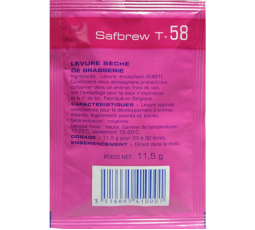 Дрожжи пивные Safale T-58 11,5 гр.