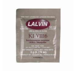 Винные дрожжи Lalvin "K1-V1116", 5 гр.