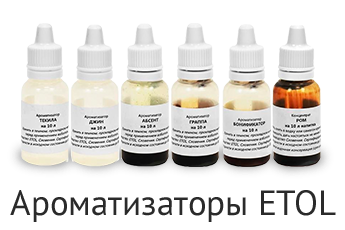 Ароматизаторы ETOL 